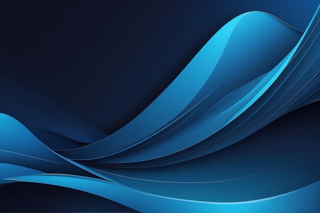 Arrière-plan de couleur bleue abstraite Composition de formes dynamiques vecteur Eps10
