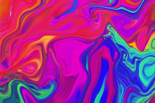 Arrière-plan de couleur liquide