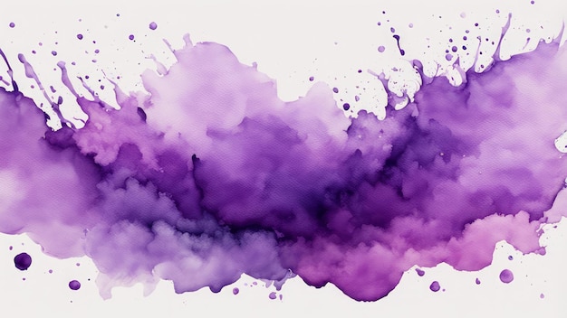 arrière-plan de couleur violette aquarelle