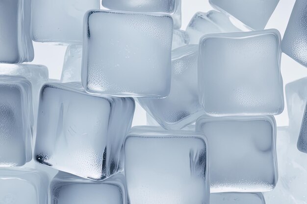 arrière-plan de cubes de glace