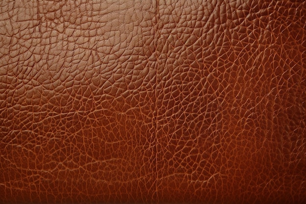 Photo arrière-plan en cuir authentique de couleur brun vieux