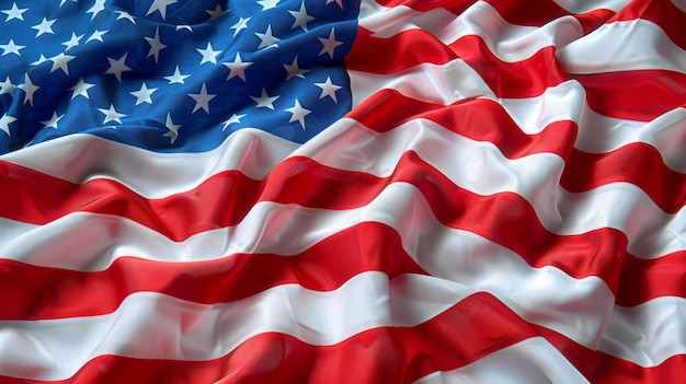 Arrière-plan du drapeau des États-Unis Jour commémoratif de l'indépendance Des États-Unis d'Amérique Symbole de fête nationale