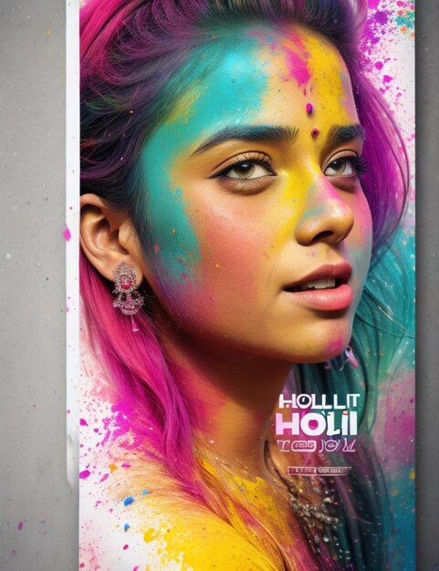 Arrière-plan du jour de Holi