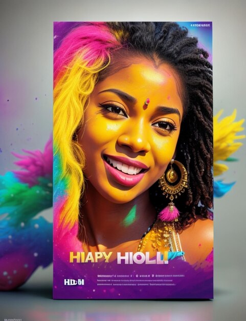 Arrière-plan du jour de Holi