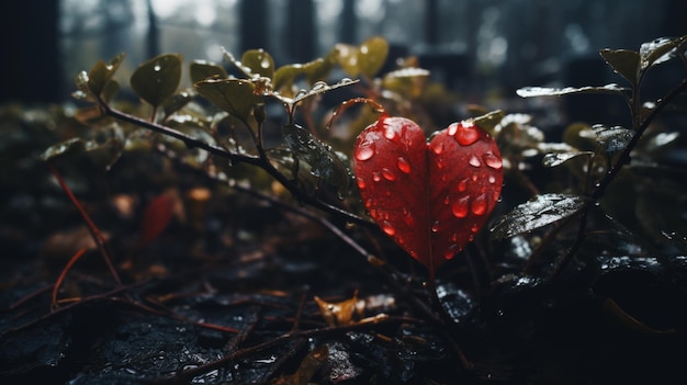 Arrière-plan du jour de la Saint-Valentin Concept Espace de copie