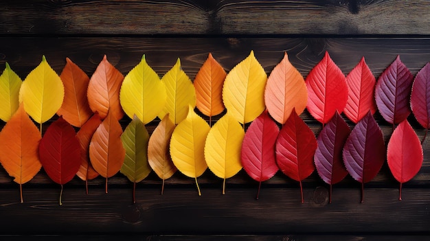 Photo arrière-plan du produit de feuilles biologiques