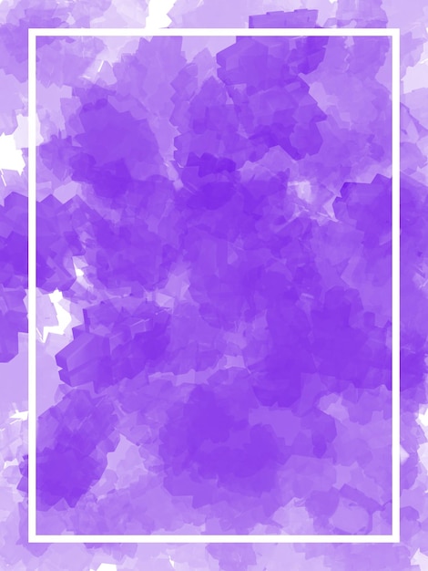 Arrière-plan à effet d'aquarelle de couleur violette