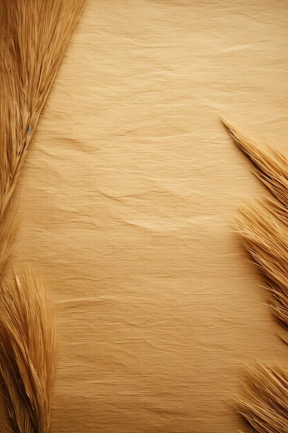Photo arrière-plan élégant papier sisal brun naturel blanc brun organique concept de couleur concept créatif arrière