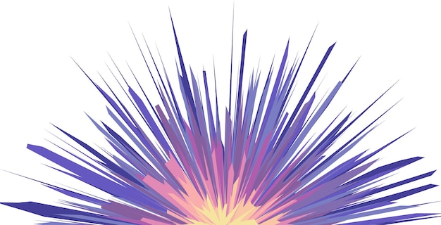 Arrière-plan d'explosion de couleur Place pour le texte Holi Festival indien Affiche de carte de fête flyer article web encre de mouvement Illustration