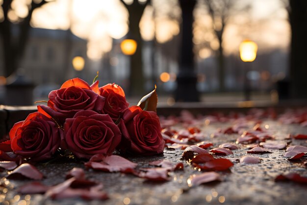 Arrière-plan de la fête de la Saint-Valentin arrière-plan des médias sociaux pour le vday