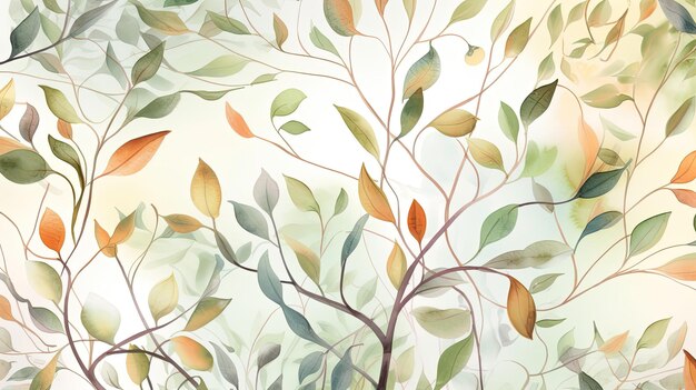 Arrière-plan à feuilles d'automne 8k papier peint HD