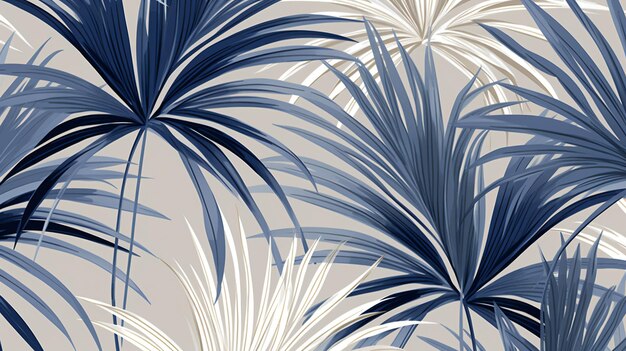 Photo arrière-plan des feuilles de palmier