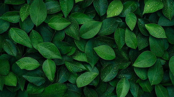 Photo arrière-plan des feuilles tropicales