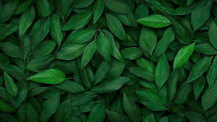 Photo arrière-plan des feuilles tropicales