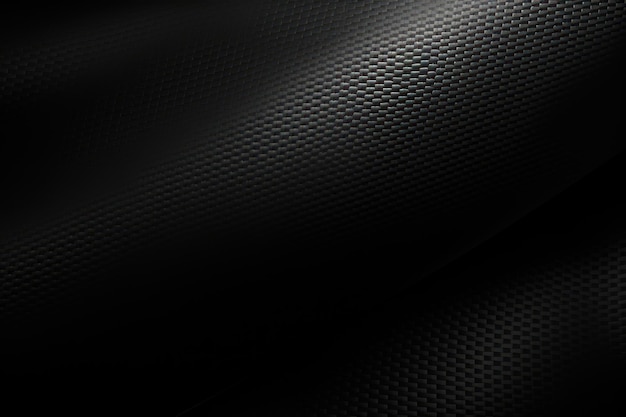 Arrière-plan en fibre de carbone noir à texture monochrome