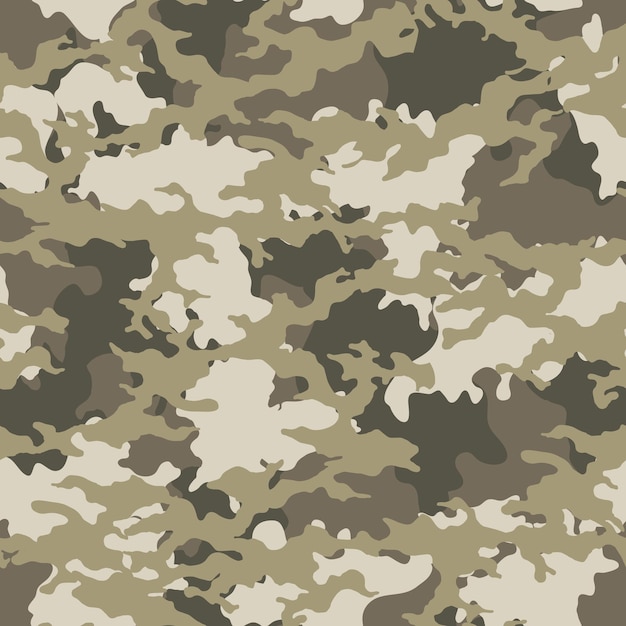 Arrière-plan de fichier jpg de modèle sans couture de camouflage de fond Premium