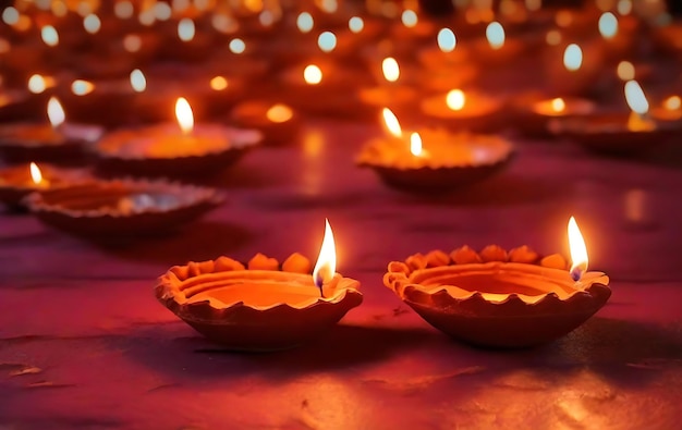 Arrière-plan de fleurs pour le festival de Diwali ou Pongal