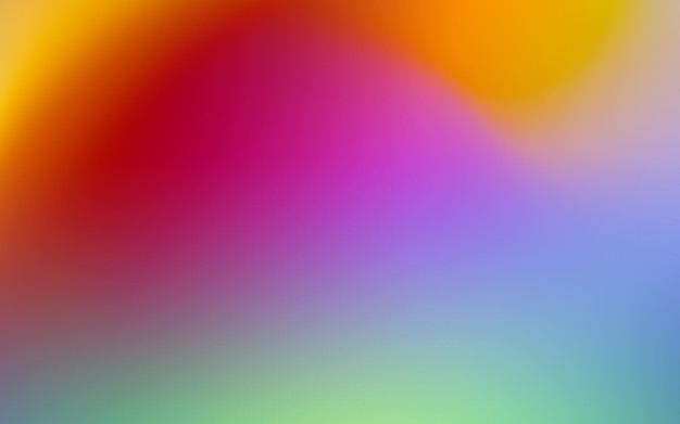 Photo arrière-plan flou multicolore en gradient