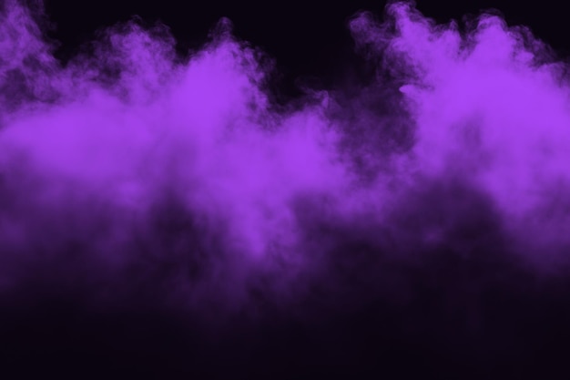 Arrière-plan de fumée violette