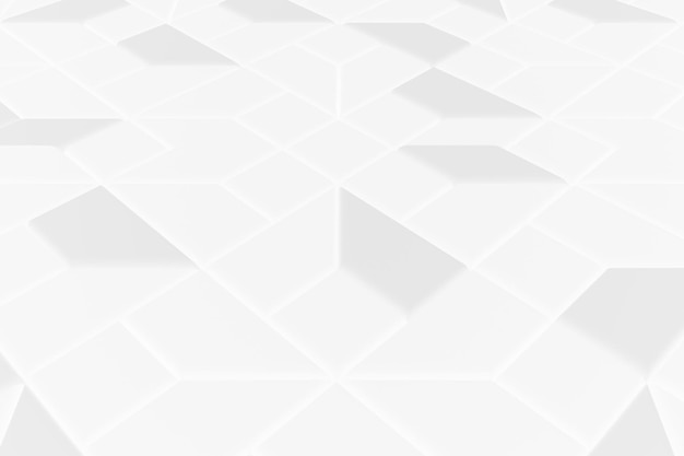 Arrière-plan de géométrie minimale blanche