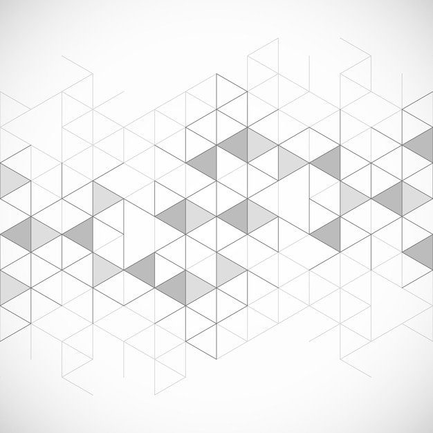 Arrière-plan géométrique abstrait avec un motif en forme de triangle