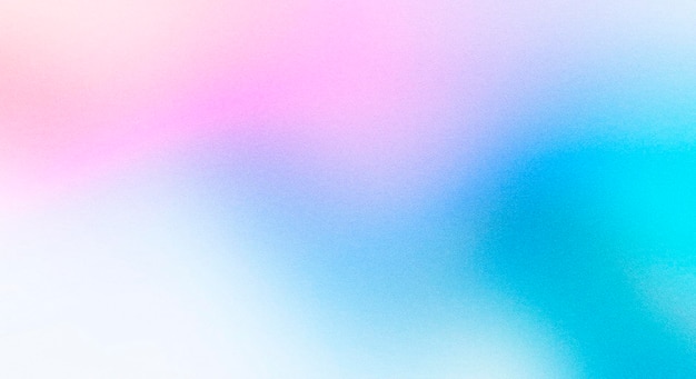 Arrière-plan de gradient bleu rose clair texture de bruit douce et rêveuse design élégant et aéré pour les bannières en-têtes web affiches espace de copie