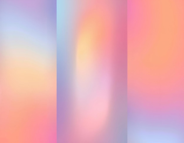 Arrière-plan à gradient de couleur pastel abstrait