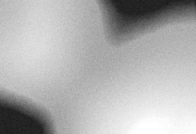 Arrière-plan de gradient de grain noir et blanc, texture de mur grunge, arrière-plan dégraissé à l'ancien grunge