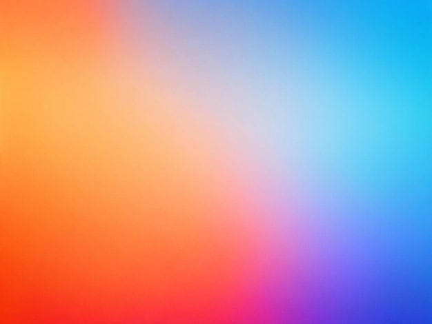 Arrière-plan à gradient de mouvement multicolore Arrière-plans à gradient bleu et orange