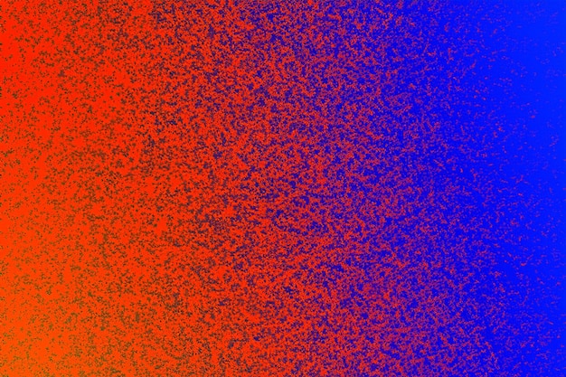 Arrière-plan granuleux grunge vibrant avec texture de bruit bleu orange rouge et noir gradient de couleur idéal pour la conception d'affiches d'en-tête de fond ou de bannières