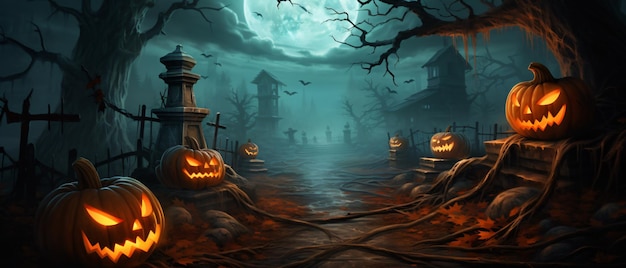 Arrière-plan de l'Halloween