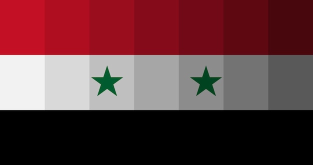 Arrière-plan De L'image Du Drapeau De La Syrie