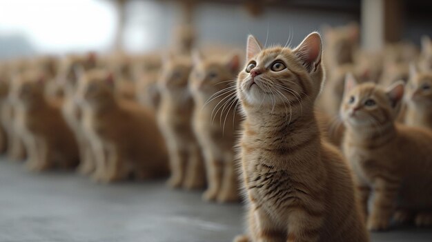 arrière-plan imprimé de chats