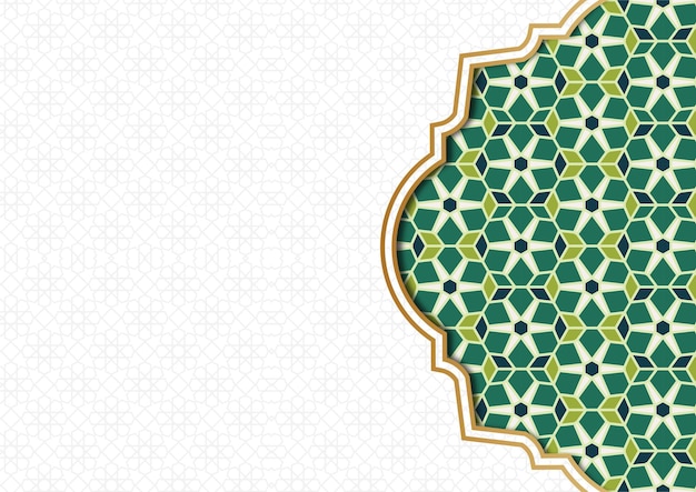 Arrière-plan islamique gris arabe Mois sacré musulman Ramadan Kareem Banner de papier peint de la mosquée