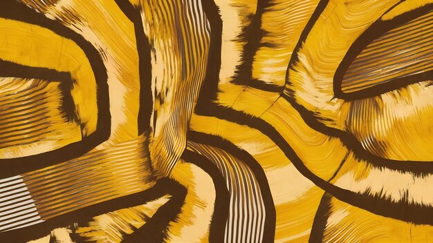 Arrière-plan jaune abstrait avec texture