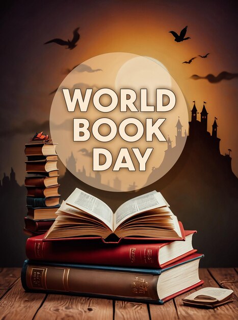 Photo arrière-plan de la journée mondiale du livre