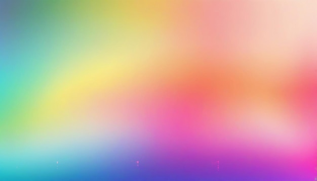 Arrière-plan en maille de couleurs vives floues Gradient arc-en-ciel coloré Modèle de bannière de mélange lisse