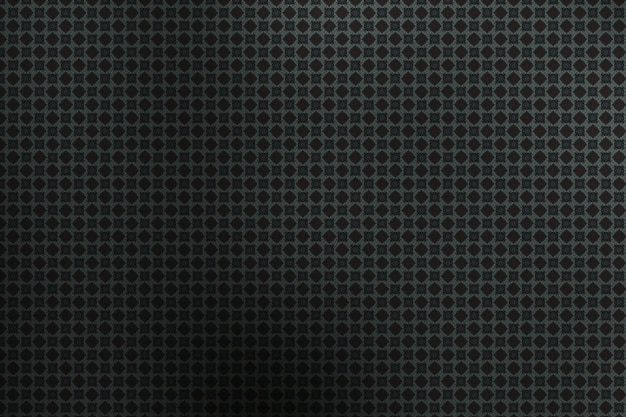 Photo arrière-plan métallique noir avec un motif d'hexagones