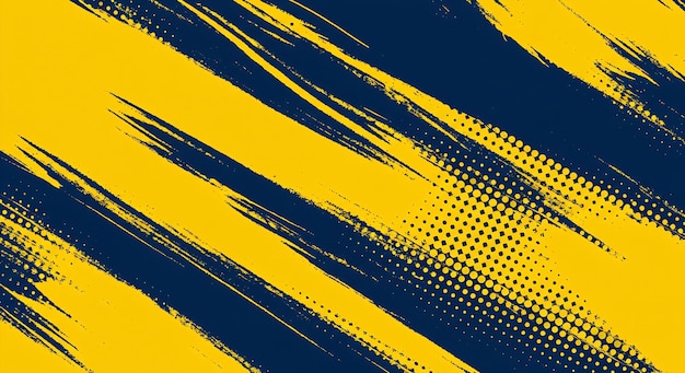 Arrière-plan à motif bleu jaune abstrait