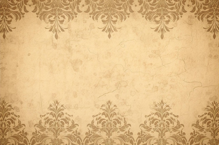 Photo arrière-plan de motif floral vintage
