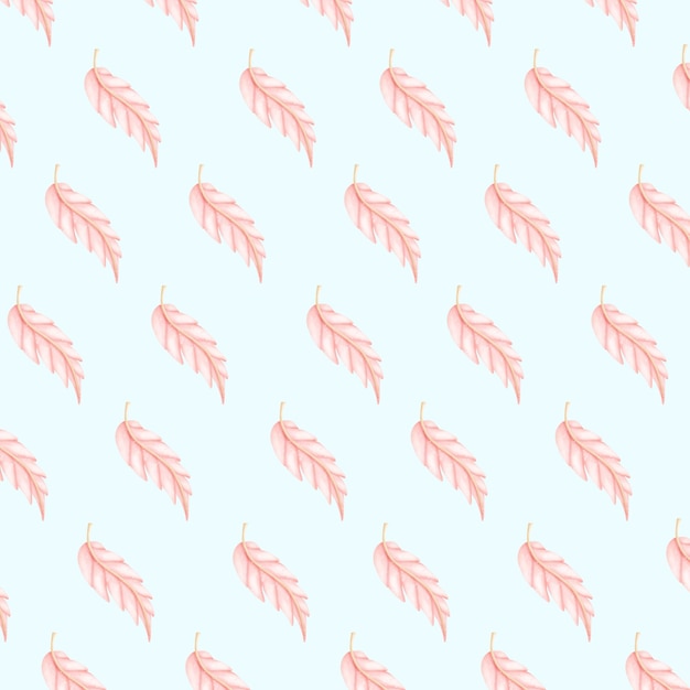 arrière-plan à motif de plume