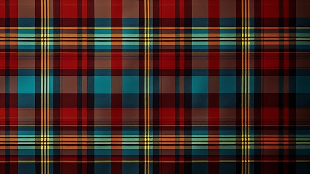 Photo arrière-plan à motifs de tartan à carreaux