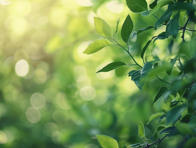 Arrière-plan de la nature verte