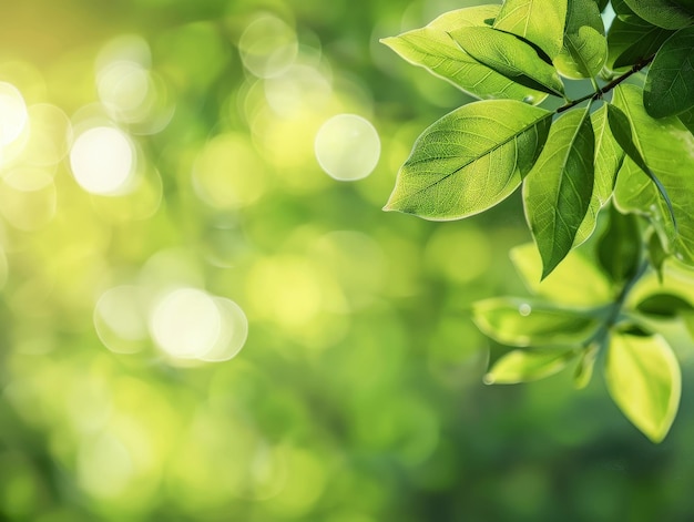 Arrière-plan de la nature verte