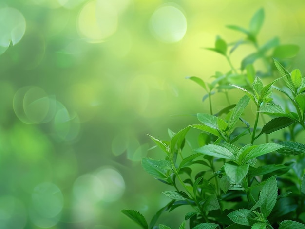 Arrière-plan de la nature verte