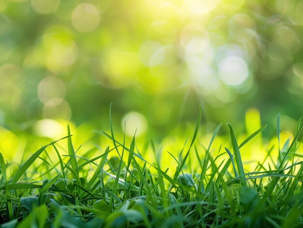 Arrière-plan de la nature verte