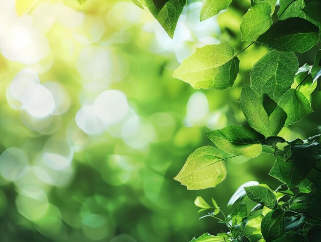 Arrière-plan de la nature verte