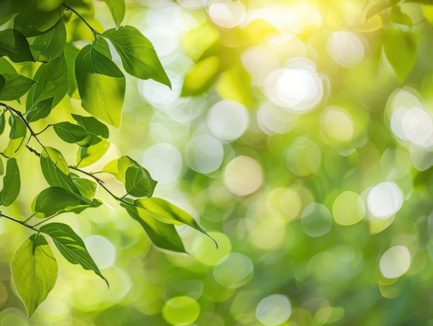 Arrière-plan de la nature verte