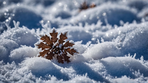 Arrière-plan La neige de Noël