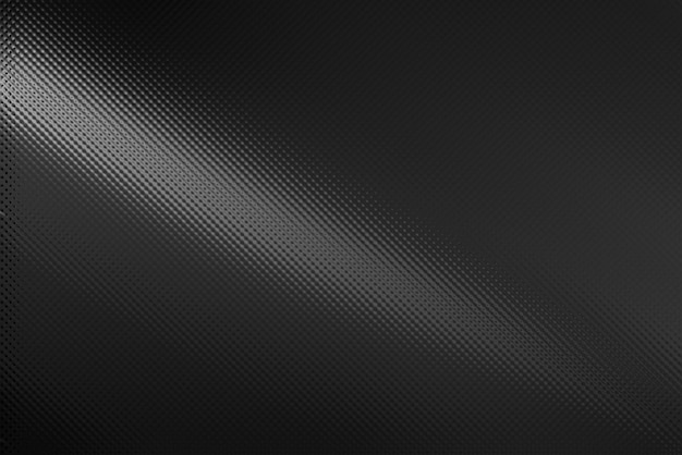 Arrière-plan noir abstrait, gris foncé, gradient argenté, feuille défocalisée, lignes géométriques, papier peint 4K